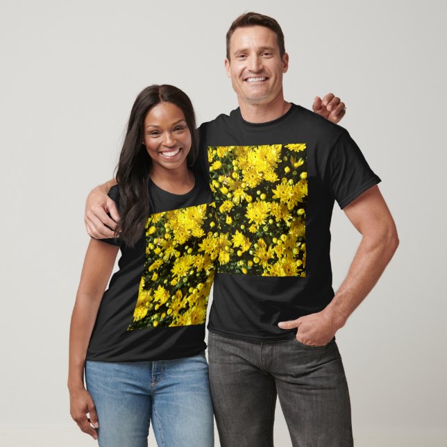 A Multitude of Yellow Mums T-Shirt (Unisex)