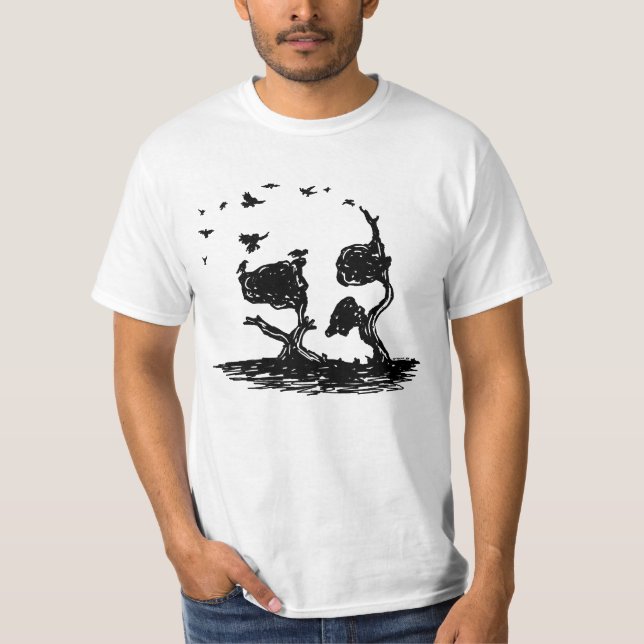 A murder of crows T-Shirt (Front)