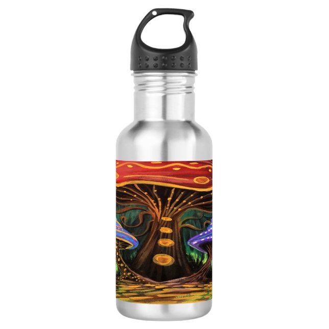 A Mushroom World 710 Ml Water Bottle (Front)