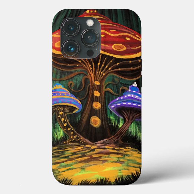 A Mushroom World Case-Mate iPhone Case (Back)
