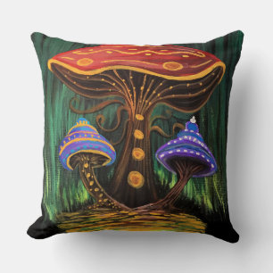 A Mushroom World Cushion