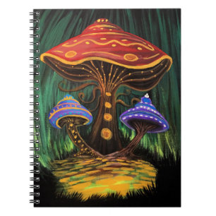 A Mushroom World Notebook
