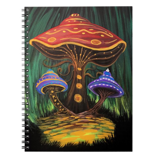 A Mushroom World Notebook (Front)