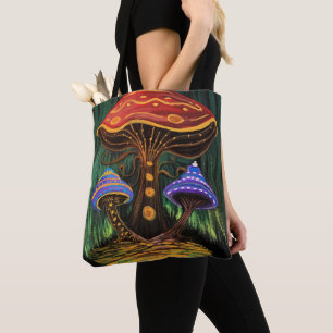 A Mushroom World Tote Bag