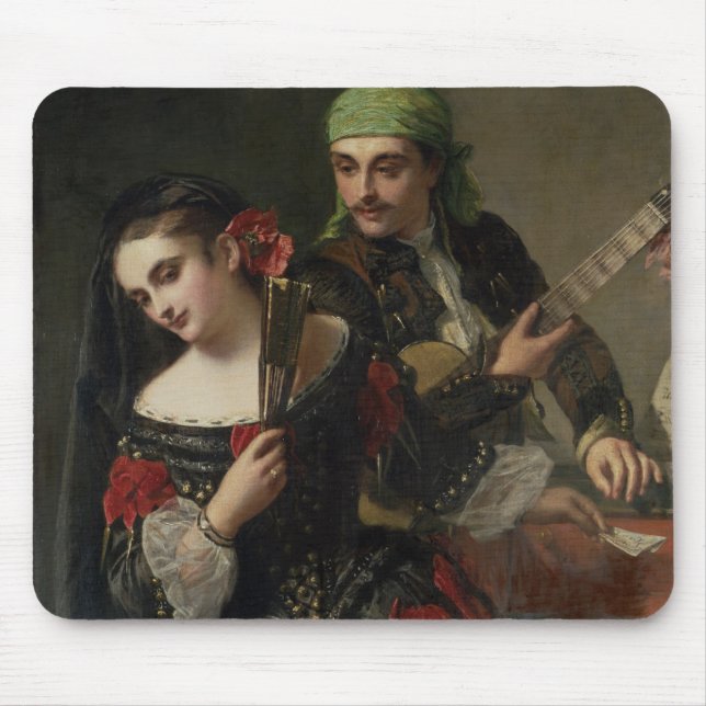 A Music Lesson, Seville Mouse Pad (Front)