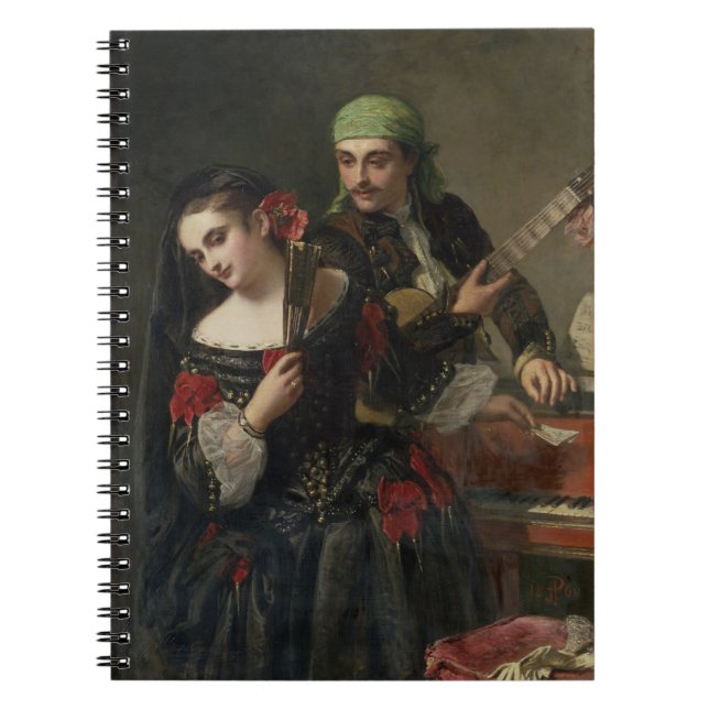 A Music Lesson, Seville Notebook (Front)