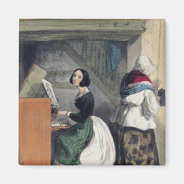 A Music School Pupil, from 'Les Femmes de Magnet (Front)