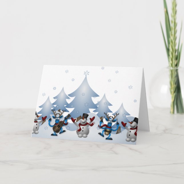 A Musical Celebration of Christmas Holiday Card (Front)
