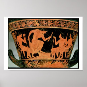 A Musical Contest, detail from an Attic red-figure Poster