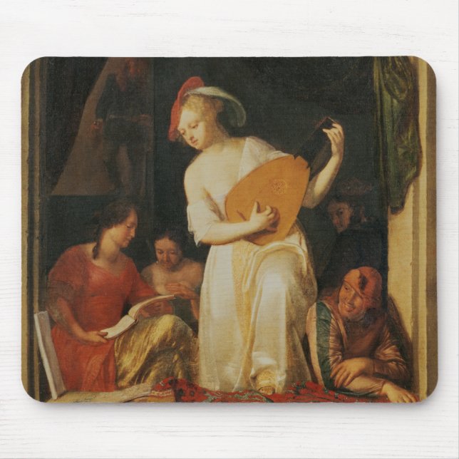 A Musical Party, 1681 Mouse Pad (Front)