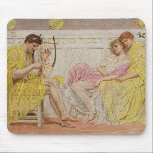 A Musician, c.1867 (oil on canvas) Mouse Pad