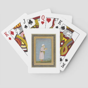 A Muslim Religious Figure, from the Small Clive Al Playing Cards