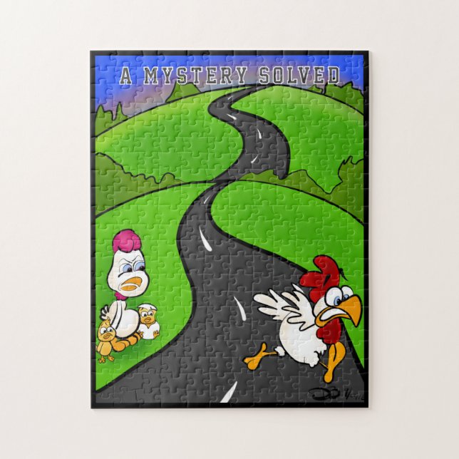 A Mystery Solved Jigsaw Puzzle (Vertical)