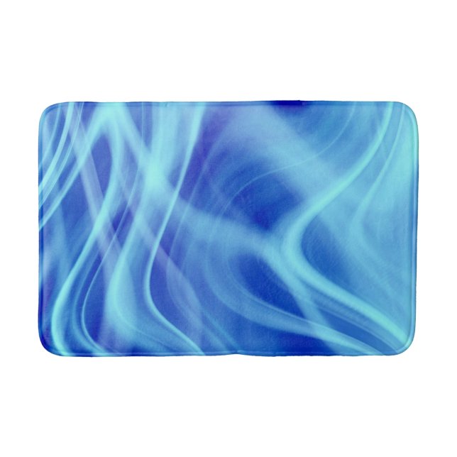 A Mystical Blue Fog  Bath Mat (Front)
