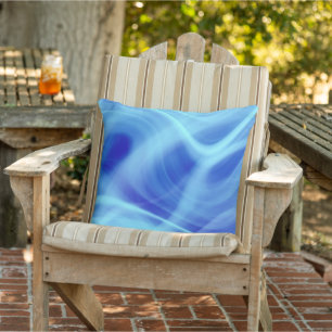 A Mystical Blue Fog Cushion