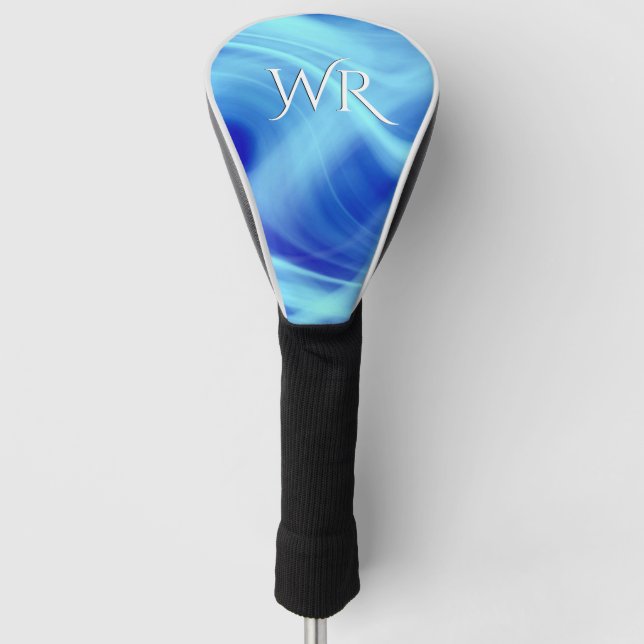 A Mystical Blue Fog  Golf Head Cover (Front)