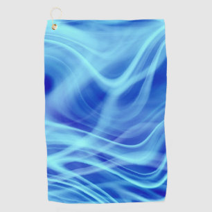 A Mystical Blue Fog  Golf Towel