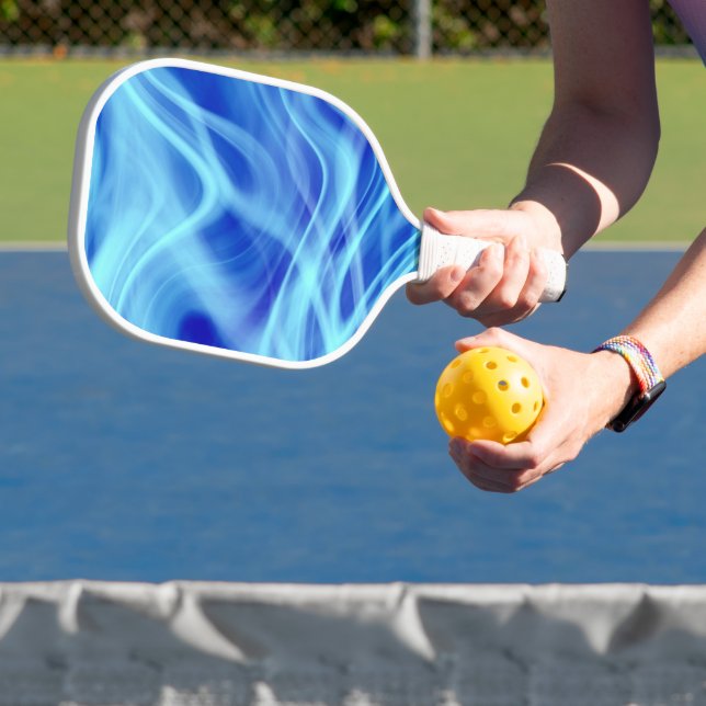 A Mystical Blue Fog  Pickleball Paddle (Insitu)