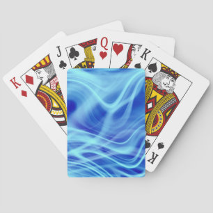 A Mystical Blue Fog Playing Cards