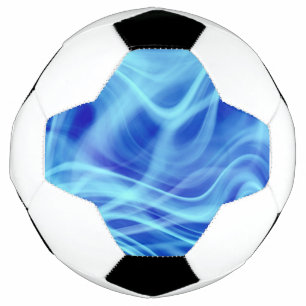 A Mystical Blue Fog  Soccer Ball