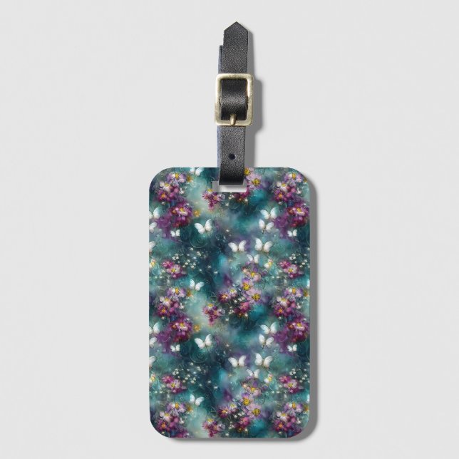 A Mystical Butterfly Series Design 11 Luggage Tag (Front Vertical)