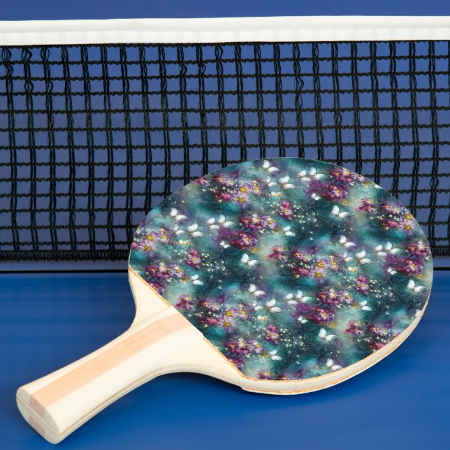 A Mystical Butterfly Series Design 11 Ping Pong Paddle (Insitu)