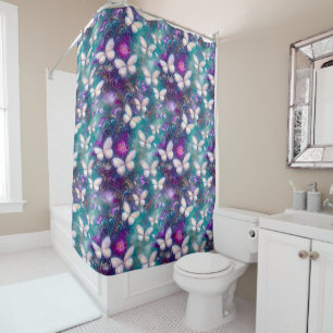 A Mystical Butterfly Series Design 1 Shower Curtain