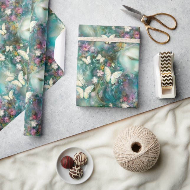 A Mystical Butterfly Series Design 3 Wrapping Paper (Crafts)
