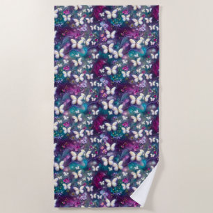A Mystical Butterfly Series Design 5 Beach Towel
