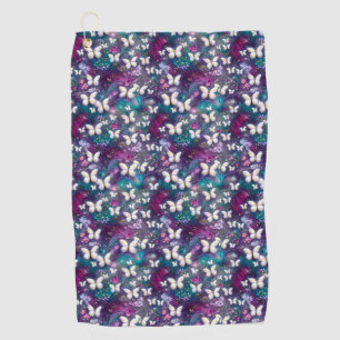 A Mystical Butterfly Series Design 5 Golf Towel