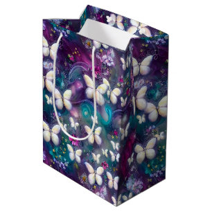 A Mystical Butterfly Series Design 5 Medium Gift Bag