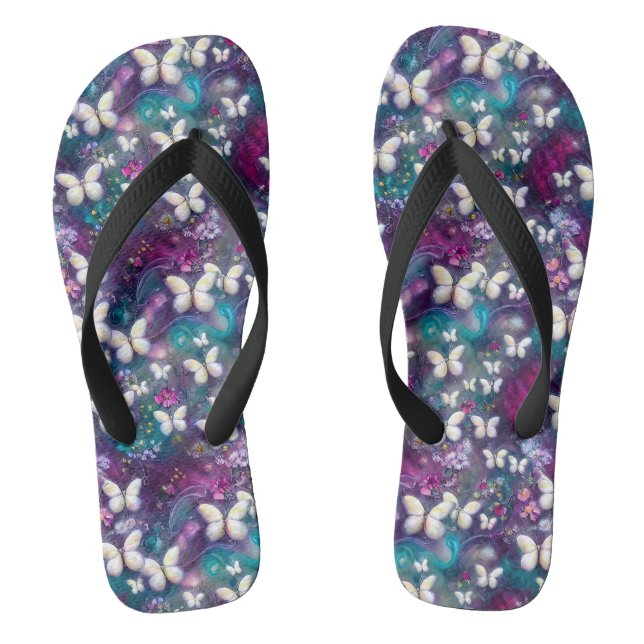 A Mystical Butterfly Series Design 5 Thongs (Footbed)