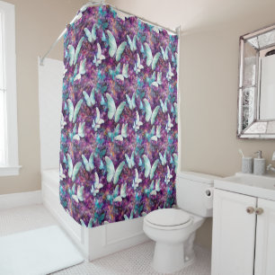 A Mystical Butterfly Series Design 7 Shower Curtain