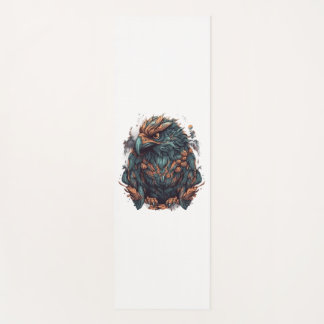 A mystical Eagle Yoga Mat