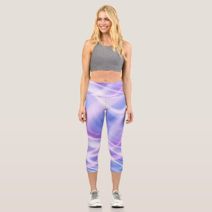 A Mystical Pastel Fog Capri Leggings