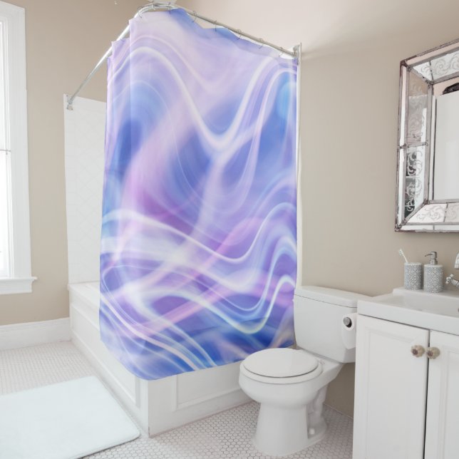 A Mystical Pastel Fog  Shower Curtain (In Situ)