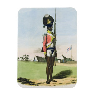 A Naigue of the Bombay Battalion, plate 28 from 'O Magnet