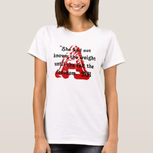A Nathaniel Hawthorne Fans RED MARK DESIGN T-Shirt