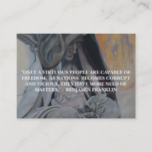 "A nation of well informed men.." - Business Card