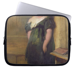 A Naughty Child (oil on canvas) Laptop Sleeve