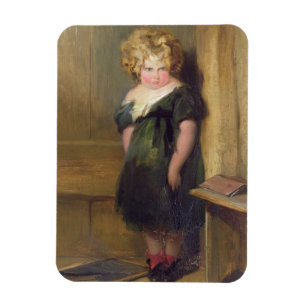A Naughty Child (oil on canvas) Magnet