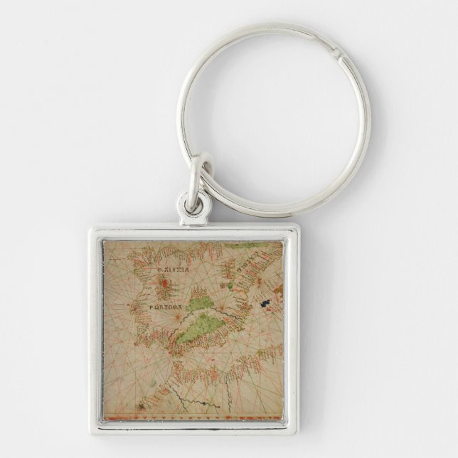 A nautical atlas key ring (Front)