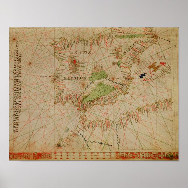 A nautical atlas poster (Front)