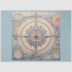 A Nautical Compass Series Design 11 Tissue Paper
