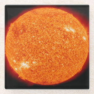 A NEAR VIEW OF THE BEAUTIFUL SUN GLASS COASTER