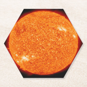 A NEAR VIEW OF THE BEAUTIFUL SUN PAPER COASTER