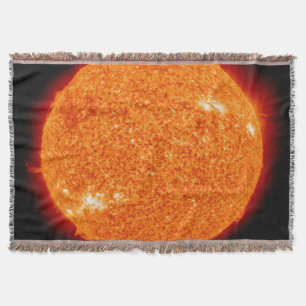 A NEAR VIEW OF THE BEAUTIFUL SUN THROW BLANKET