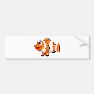 A nemo fish bumper sticker
