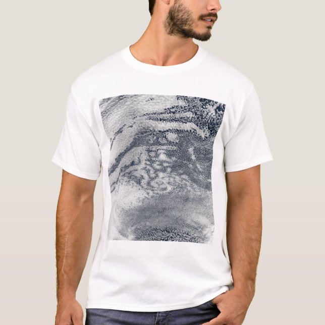 A network of clouds over the Pacific Ocean T-Shirt (Front)