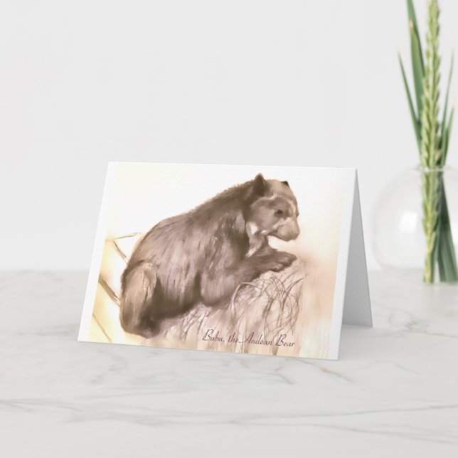 A. Neuman Bubu Portrait Notecard (Front)